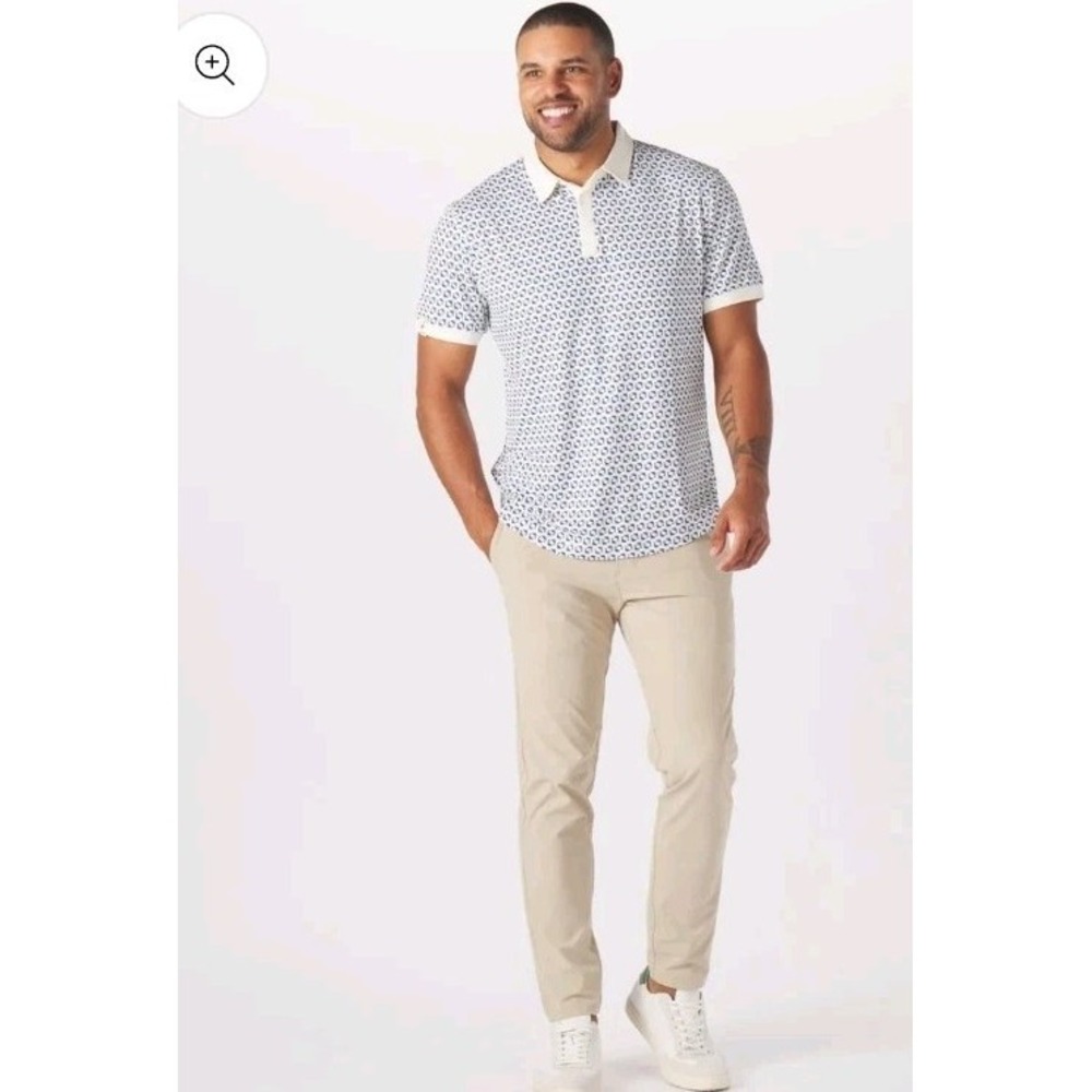 Mantra Men's Catalyst Polo POINT Humpback XL Golf Performance Athletic Shirt - Picture 3 of 10